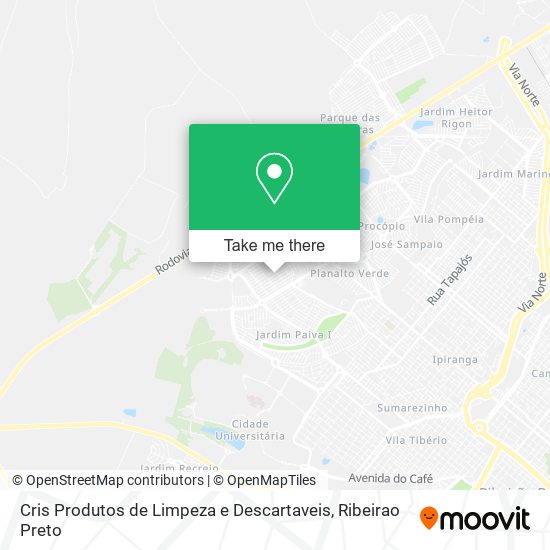 Cris Produtos de Limpeza e Descartaveis map