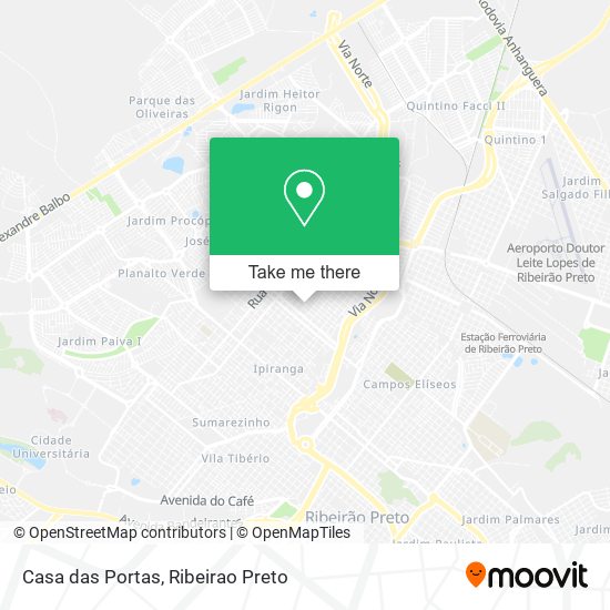 Casa das Portas map