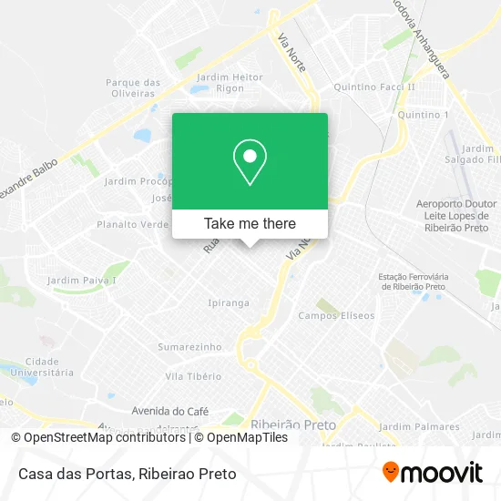 Casa das Portas map