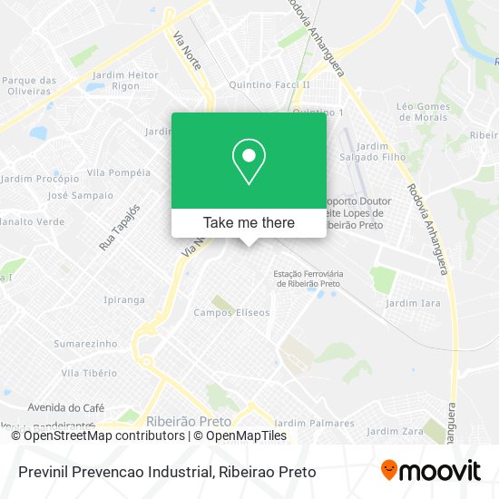 Previnil Prevencao Industrial map