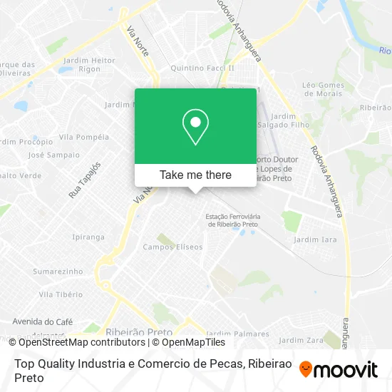 Top Quality Industria e Comercio de Pecas map