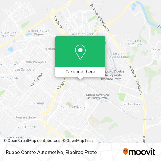 Rubao Centro Automotivo map