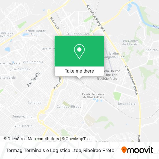 Termag Terminais e Logistica Ltda map