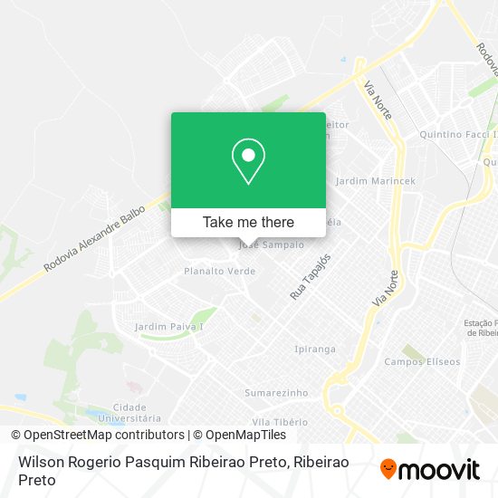Mapa Wilson Rogerio Pasquim Ribeirao Preto