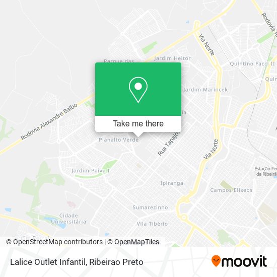 Lalice Outlet Infantil map