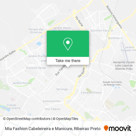 Mia Fashion Cabeleireira e Manicure map