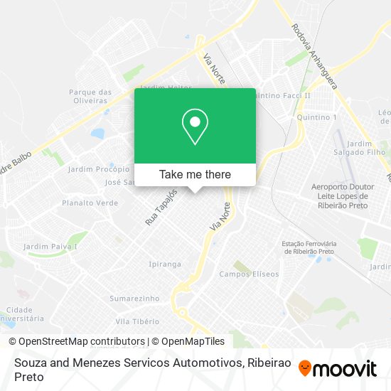 Souza and Menezes Servicos Automotivos map