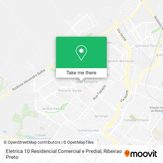 Eletrica 10 Residencial Comercial e Predial map