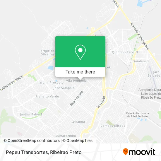Pepeu Transportes map