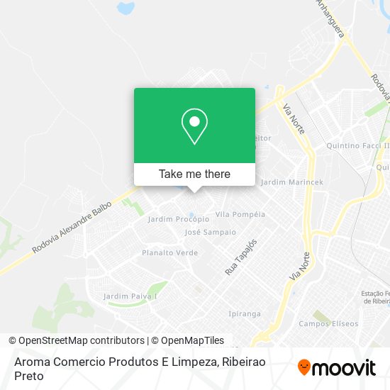 Mapa Aroma Comercio Produtos E Limpeza