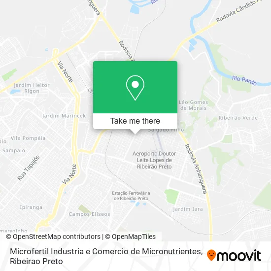 Microfertil Industria e Comercio de Micronutrientes map