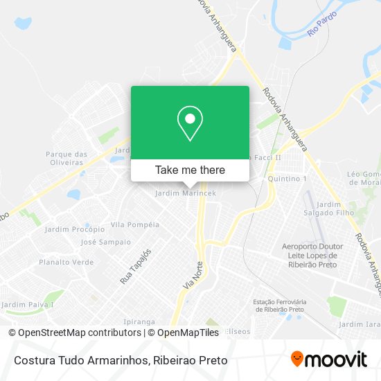 Costura Tudo Armarinhos map