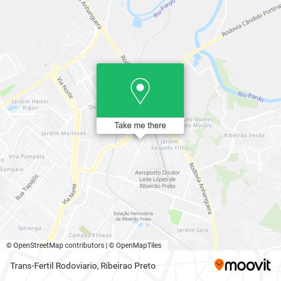 Trans-Fertil Rodoviario map
