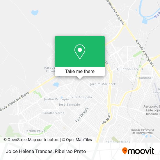 Joice Helena Trancas map