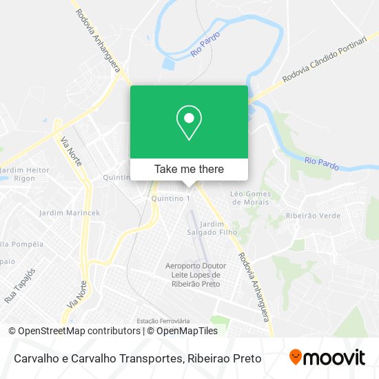 Carvalho e Carvalho Transportes map