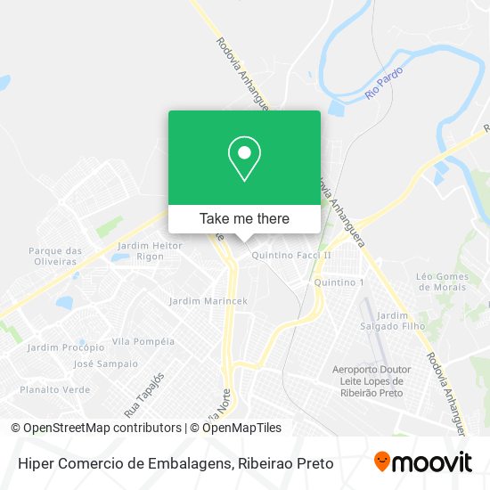 Hiper Comercio de Embalagens map