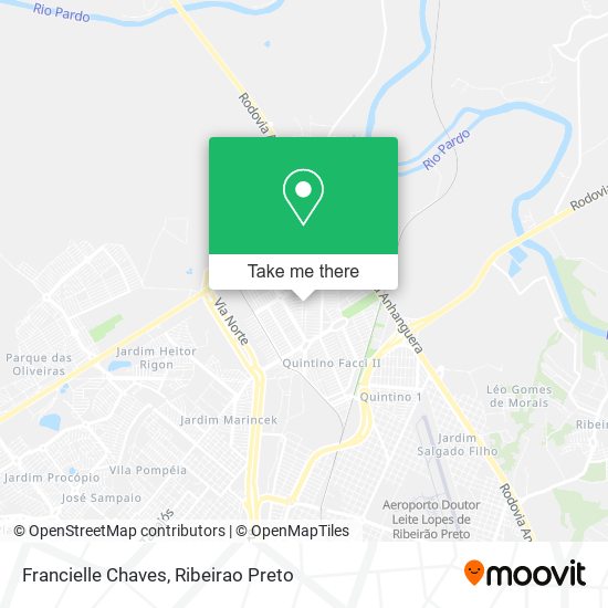 Francielle Chaves map