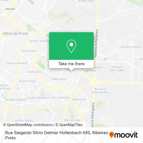 Rua Sargento Sílvio Delmar Hollenbach 695 map