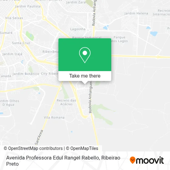 Avenida Professora Edul Rangel Rabello map