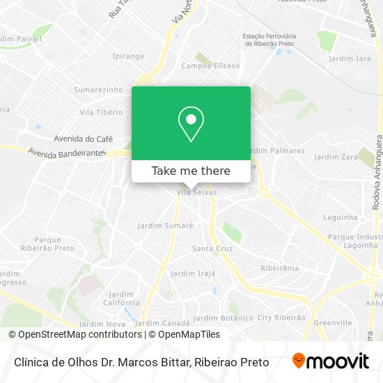 Clínica de Olhos Dr. Marcos Bittar map