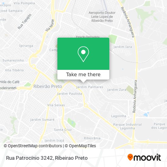 Mapa Rua Patrocínio 3242