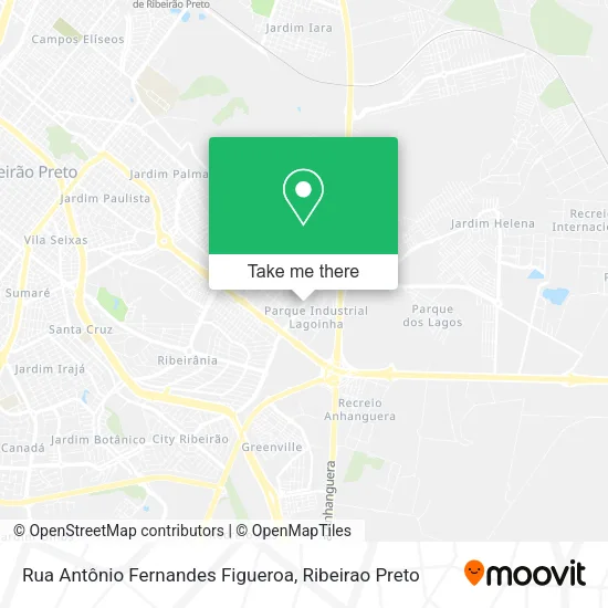 Rua Antônio Fernandes Figueroa map