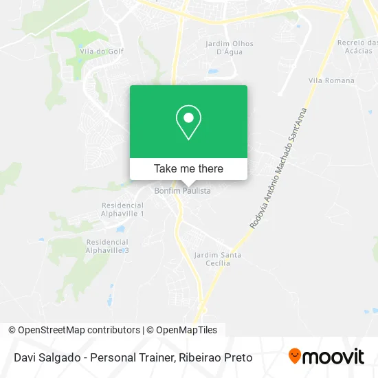 Davi Salgado - Personal Trainer map
