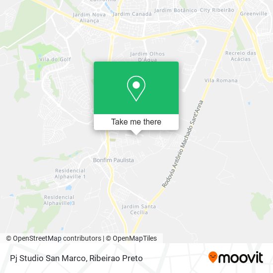 Pj Studio San Marco map