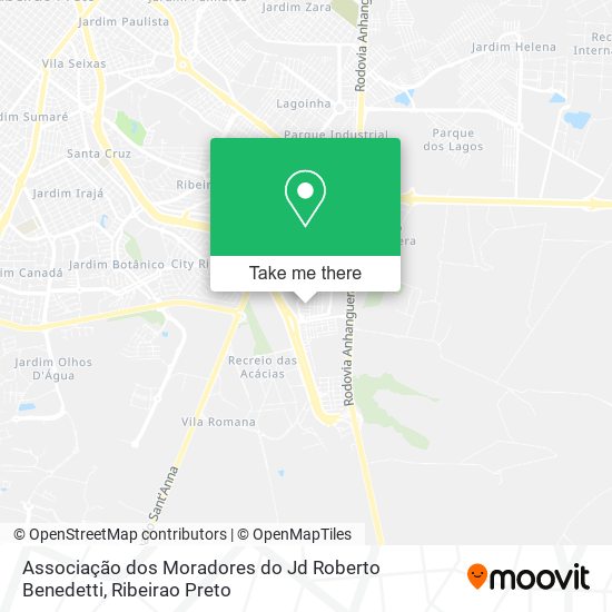 Associação dos Moradores do Jd Roberto Benedetti map