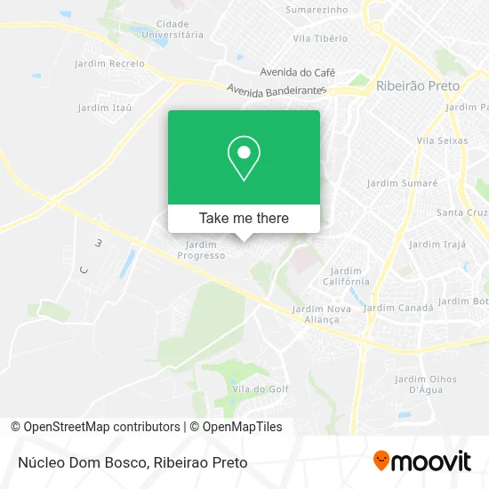 Núcleo Dom Bosco map