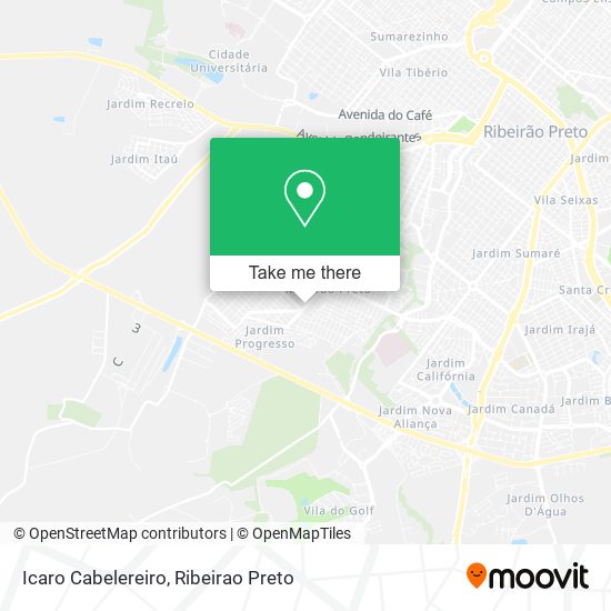 Icaro Cabelereiro map