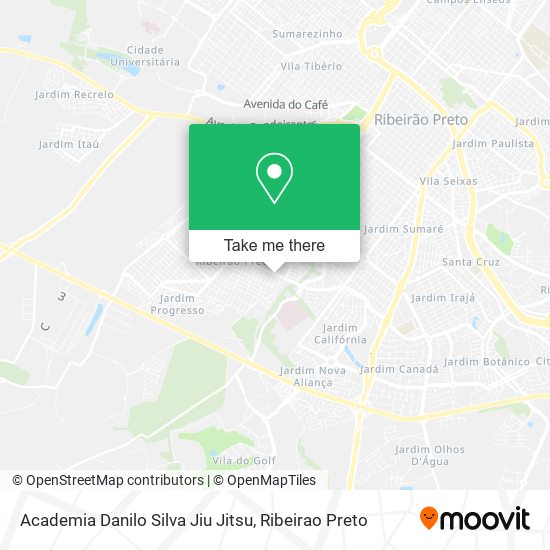 Academia Danilo Silva Jiu Jitsu map