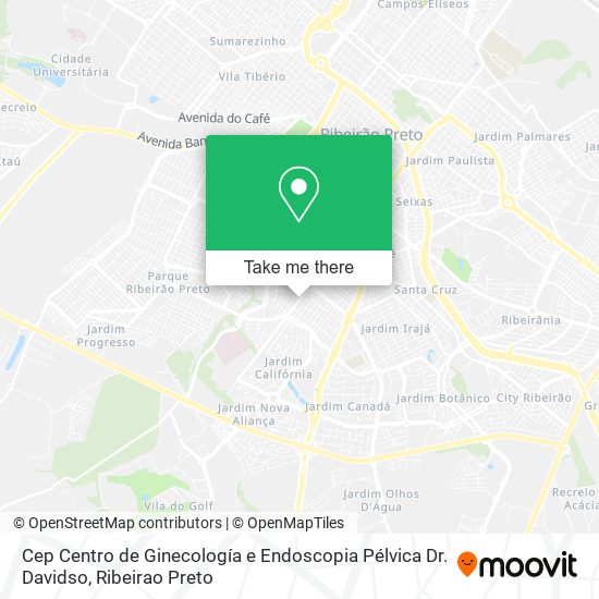 Cep Centro de Ginecología e Endoscopia Pélvica Dr. Davidso map