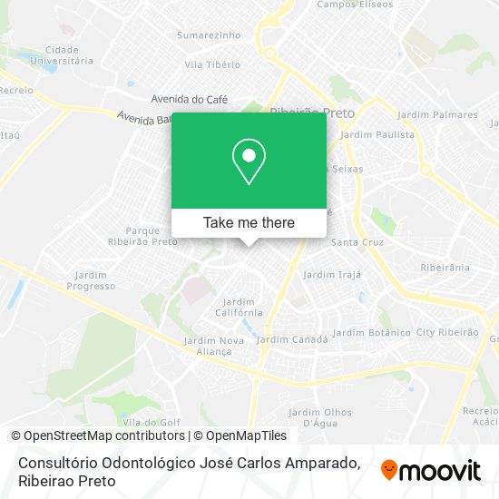 Mapa Consultório Odontológico José Carlos Amparado