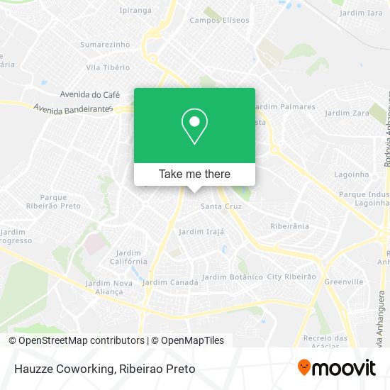 Mapa Hauzze Coworking