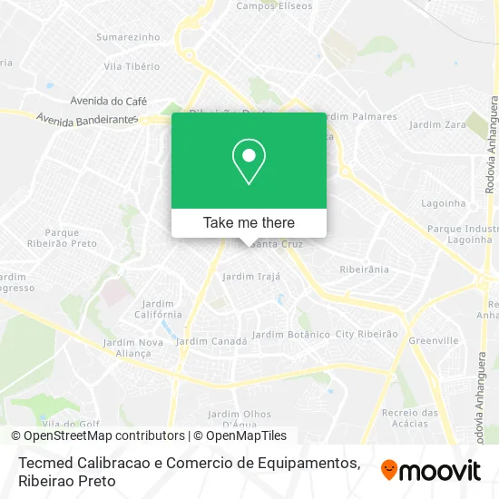Tecmed Calibracao e Comercio de Equipamentos map