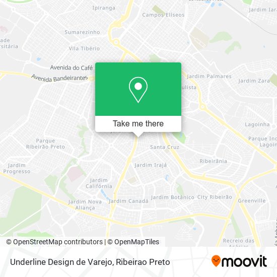 Mapa Underline Design de Varejo