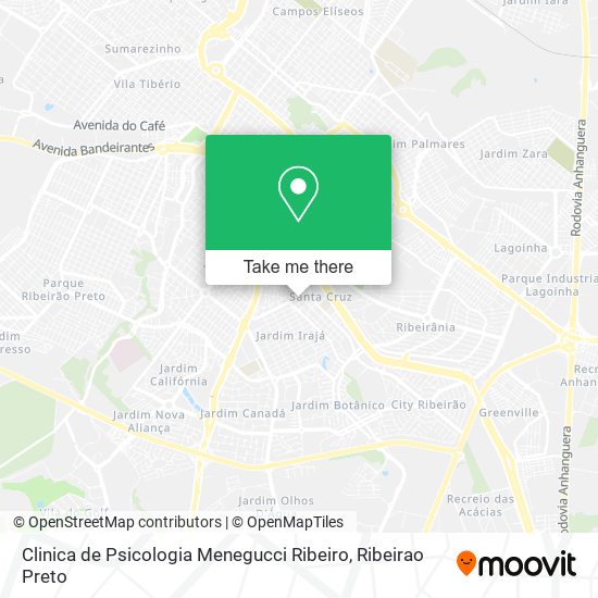 Mapa Clinica de Psicologia Menegucci Ribeiro