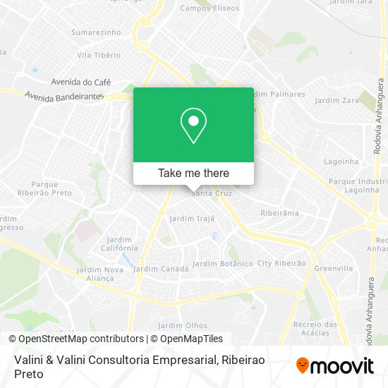 Mapa Valini & Valini Consultoria Empresarial