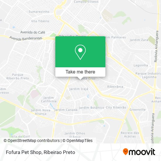 Fofura Pet Shop map