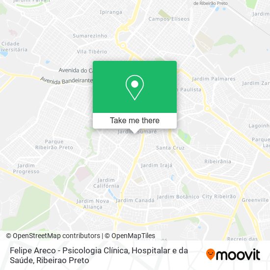 Mapa Felipe Areco - Psicologia Clínica, Hospitalar e da Saúde