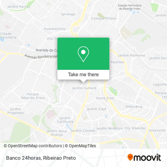 Banco 24horas map