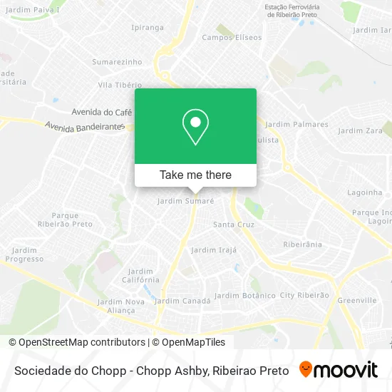 Sociedade do Chopp - Chopp Ashby map