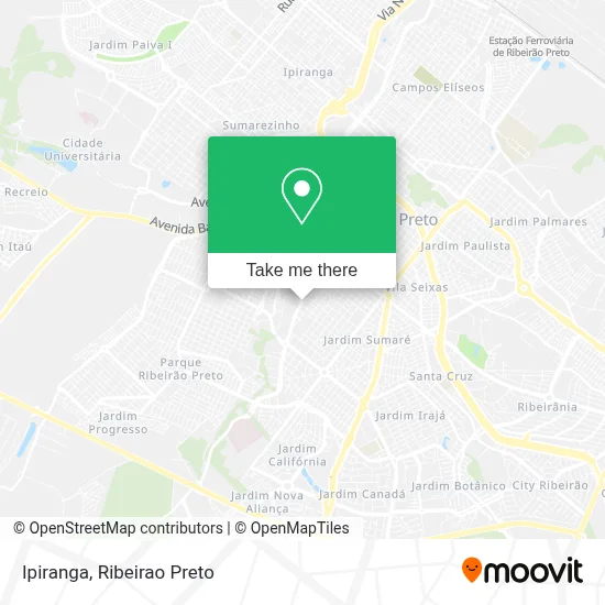 Ipiranga map
