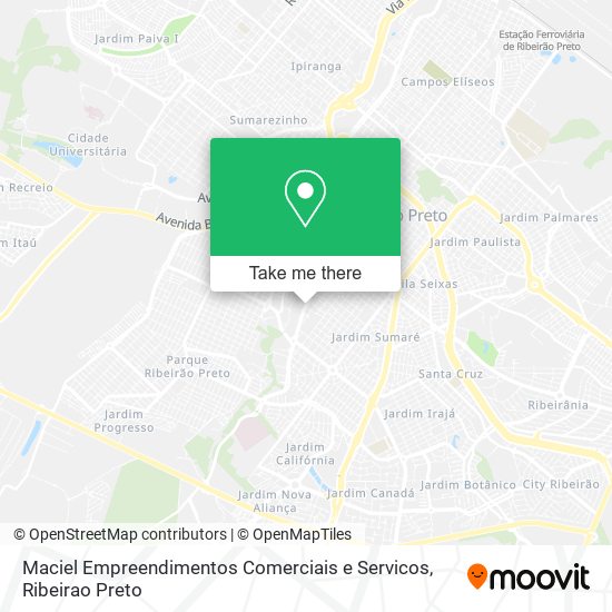 Mapa Maciel Empreendimentos Comerciais e Servicos