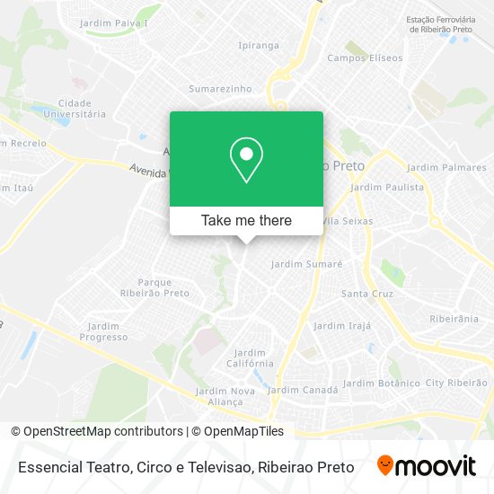 Essencial Teatro, Circo e Televisao map