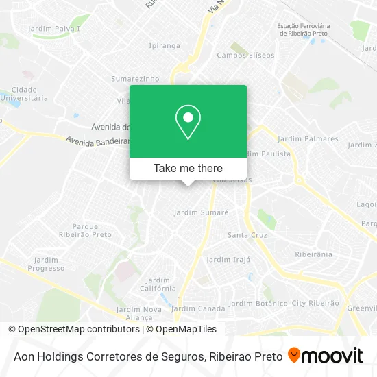Aon Holdings Corretores de Seguros map