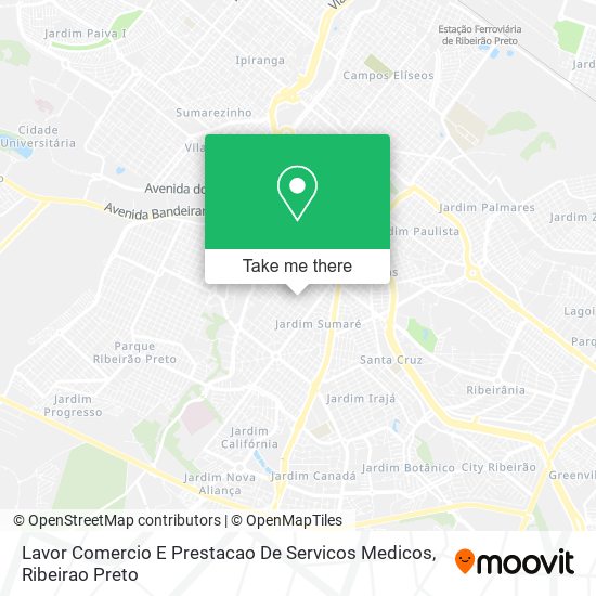 Lavor Comercio E Prestacao De Servicos Medicos map