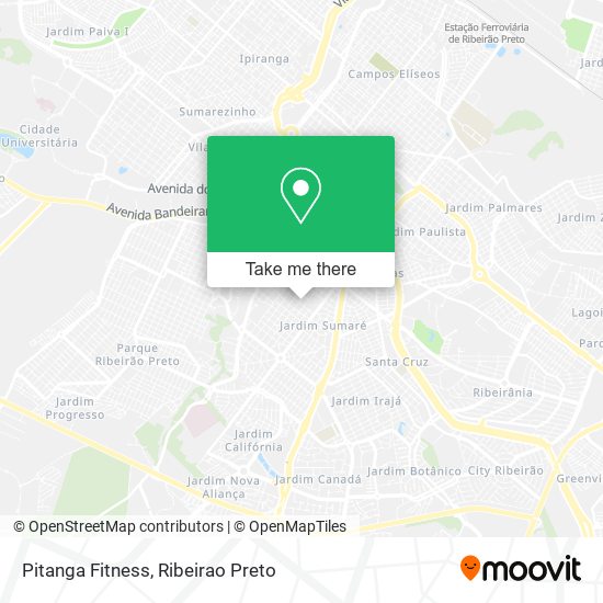 Mapa Pitanga Fitness