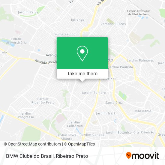 Mapa BMW Clube do Brasil